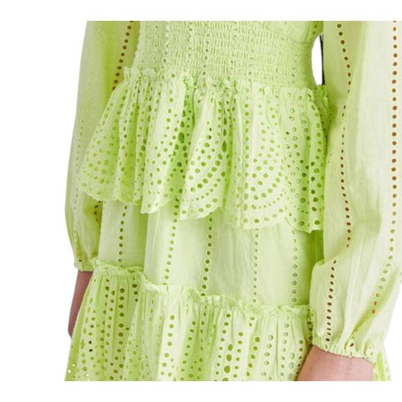 NEW Steve Madden Raquelle Dress, Lime Green, Small - Picture 3 of 15